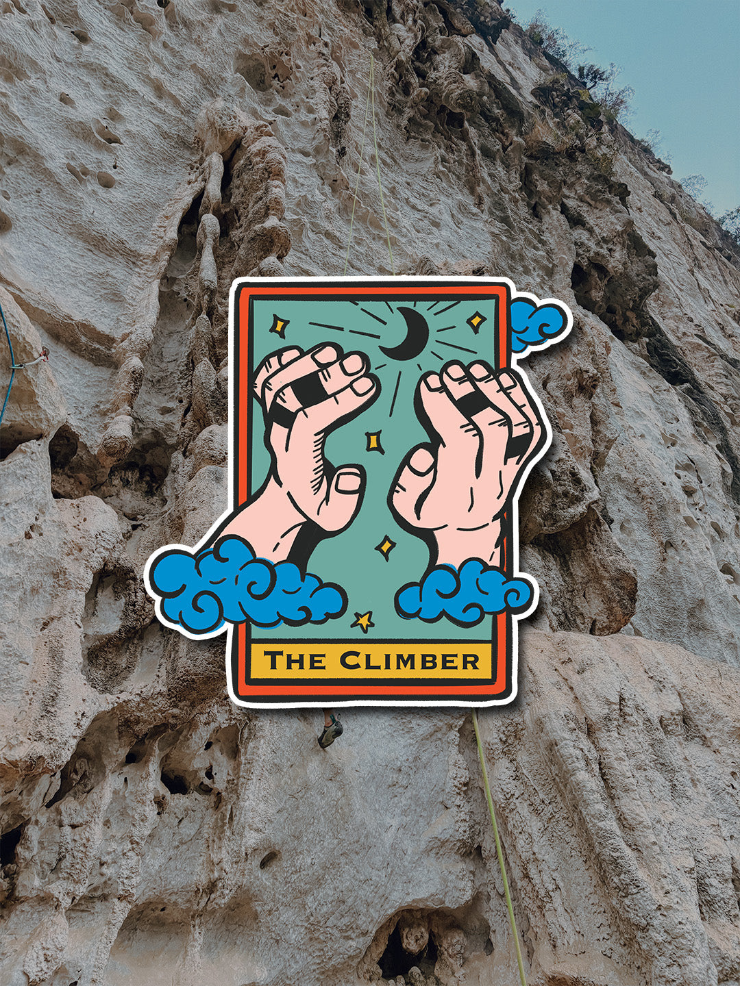"The Climber" Sticker